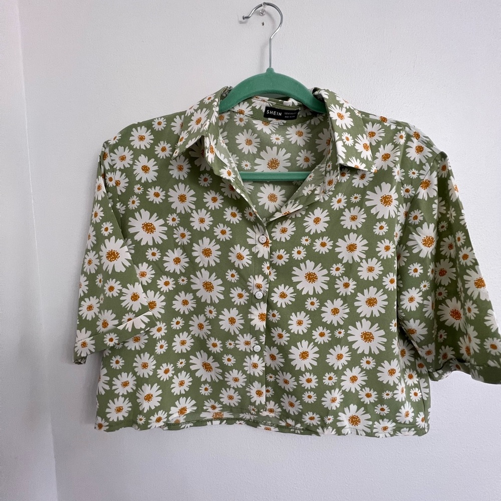 flower button down